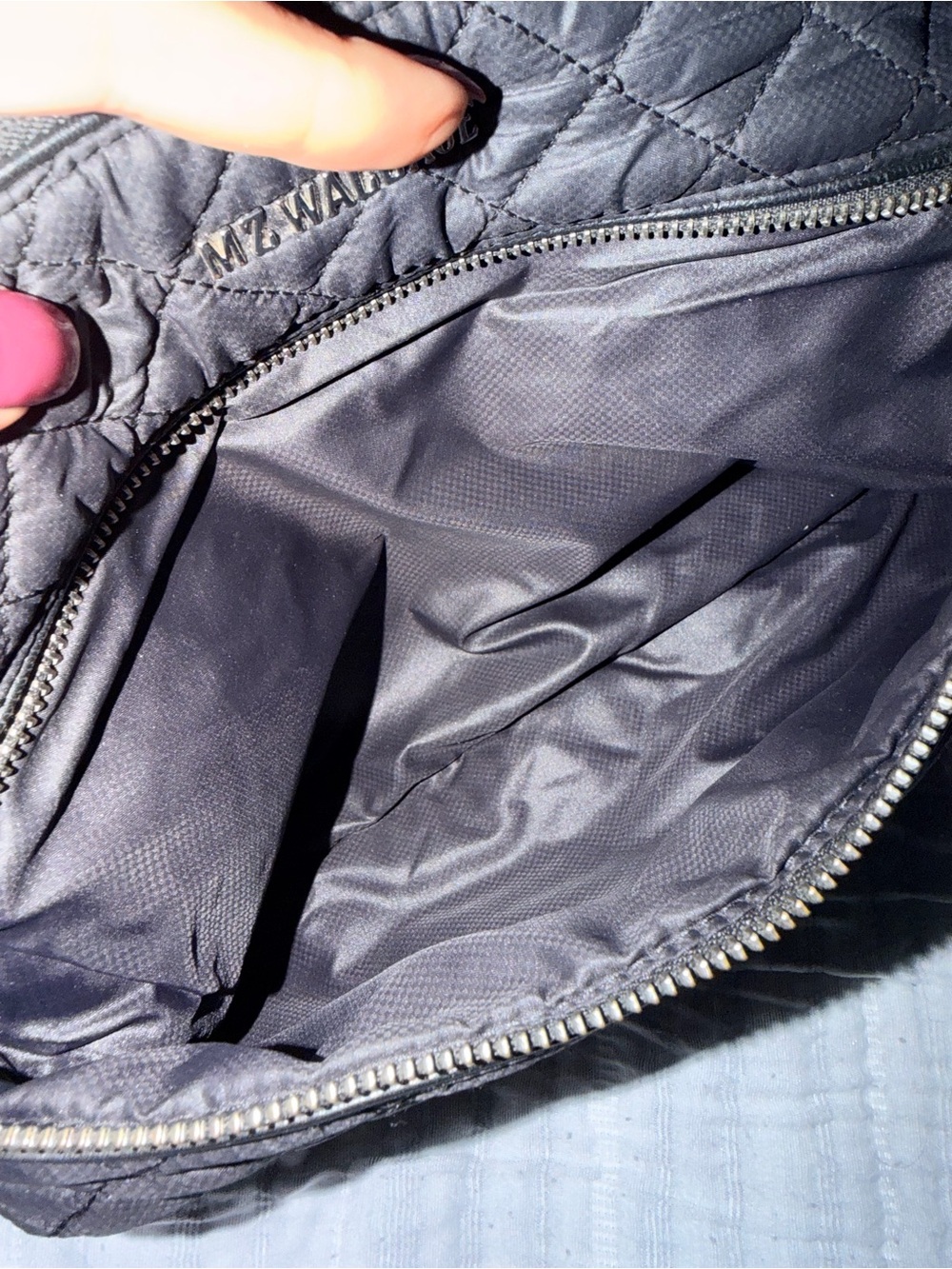 MZ WALLACE Quilted Crossbody Bag in black - Picture 8 of 14